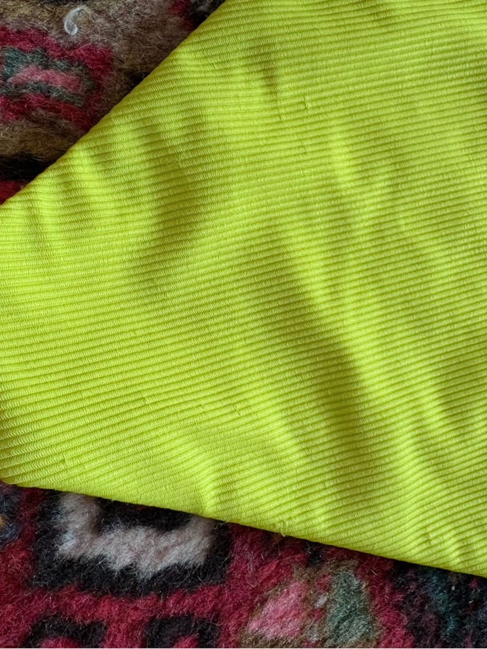 Beach Riot Heidi Two-Piece Bikini neon yellow Pink Aqua size large - Picture 9 of 10